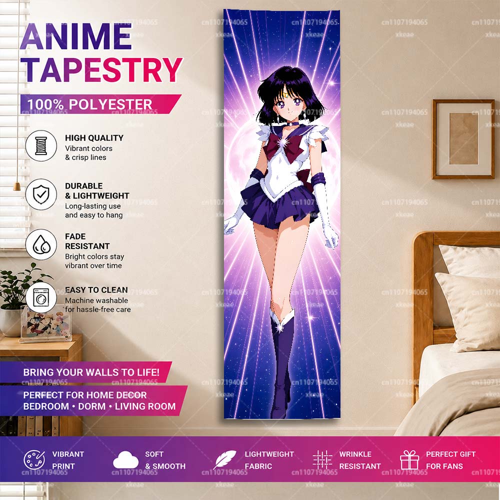 Wall Scroll Tapestry - Tapiz vertical de Sailor Saturn Hotaru
