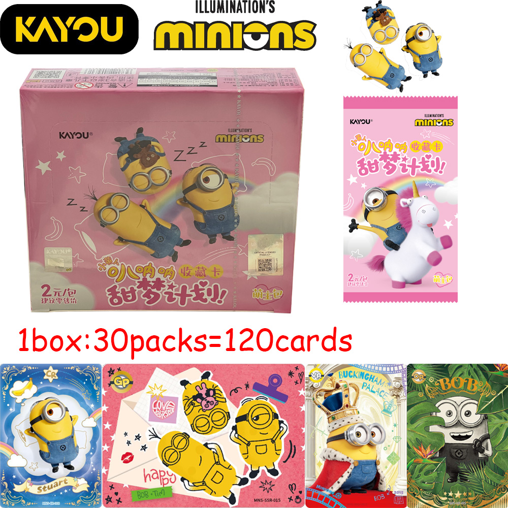 Official Merchandise Anime - Nuevas Tarjetas Coleccionables KAYOU Minions Vol.2,