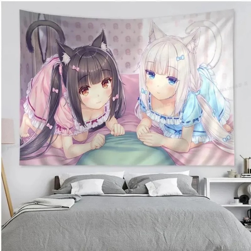 Wall Scroll Tapestry - VIKAMA Tapiz de Anime con diseño