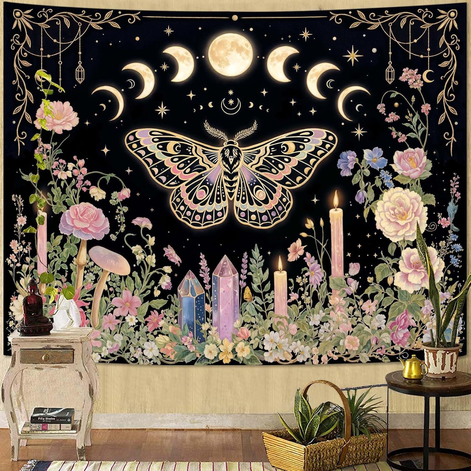 Tapiz de Mariposas para Colgar - Wall Scroll Tapestry reseña y precio