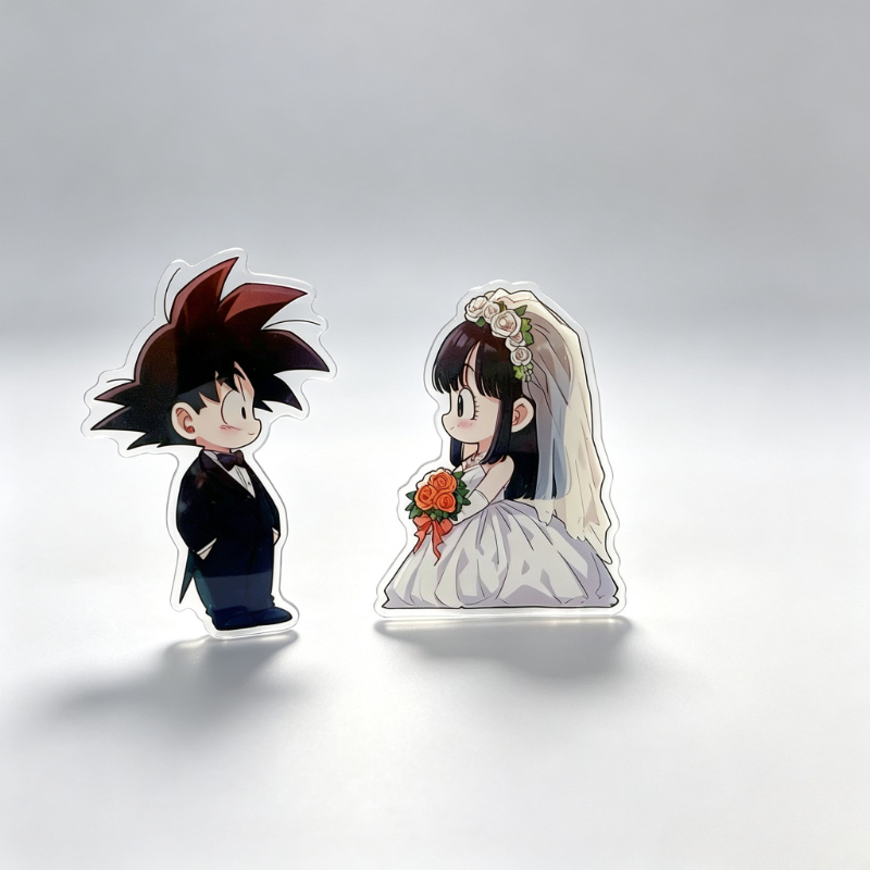 Imán de nevera acrílico con di - Anime Themed Merchandise reseña y precio