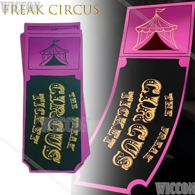 Freak Circus Ticket Card Rojo  - Anime Merchandise Women reseña y precio