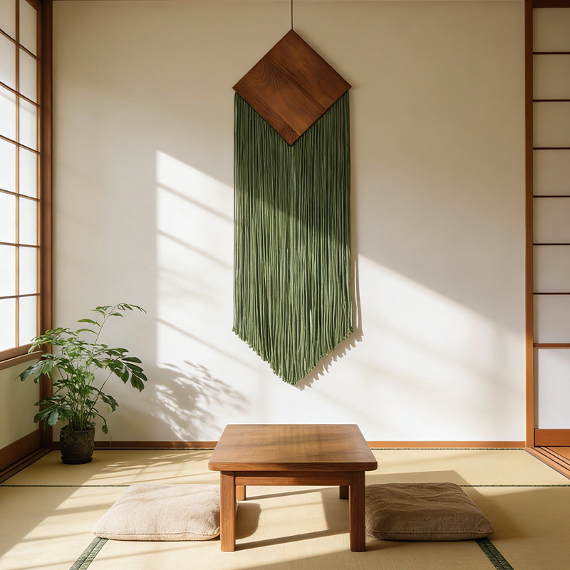 Tapiz Bohemio de Cuerda de Alg - Wall Scroll Tapestry reseña y precio