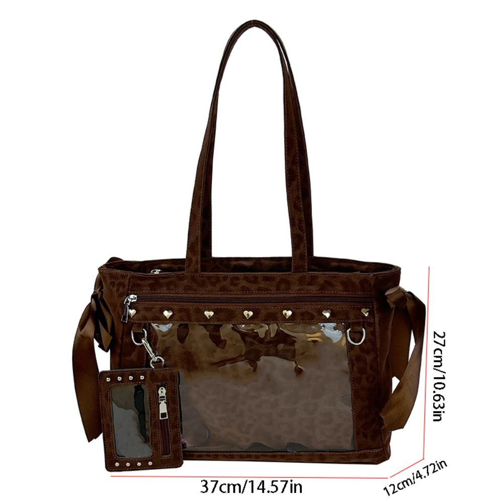 Bolso de Hombro Transparente d - Anime Merchandise Women reseña y precio