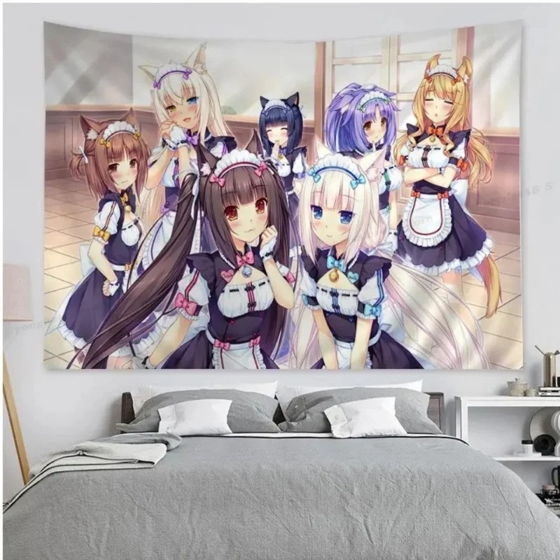 VIKAMA Tapiz de Anime con dise - Wall Scroll Tapestry reseña y precio